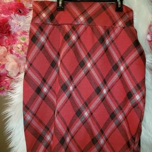 Plaid skirt